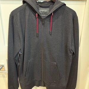Men's Charcoal Hoodie by Porsche Design Small